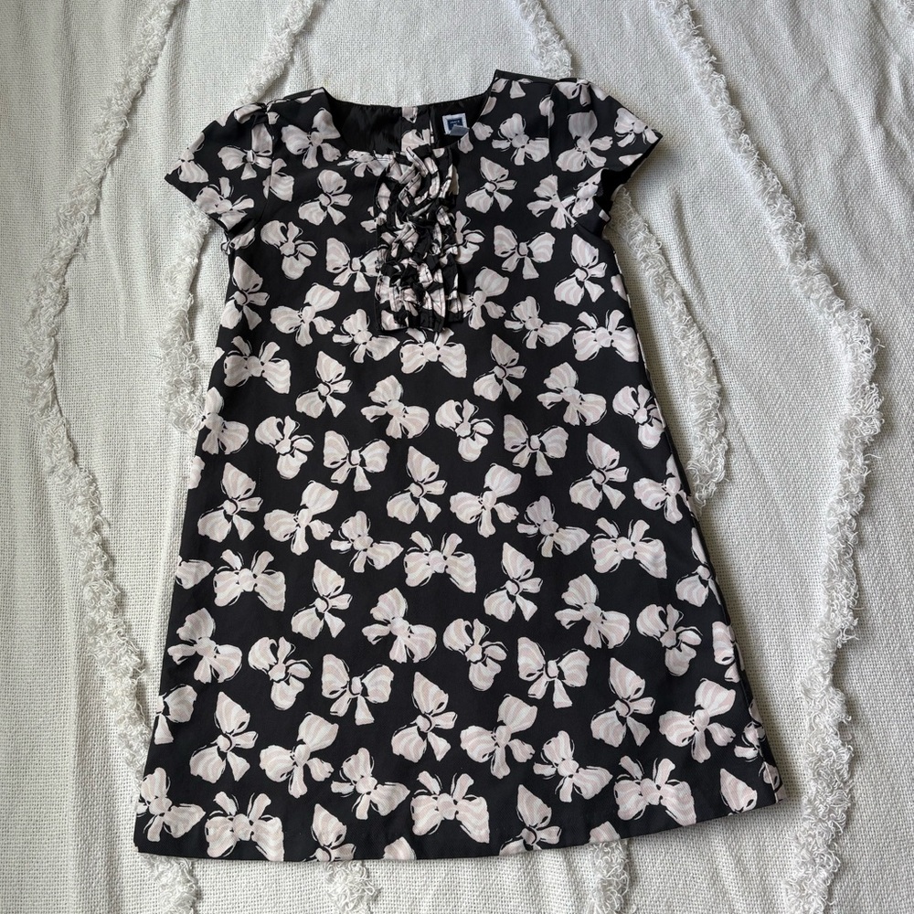 Janie and Jack Petal Pink Bow Kids Dress